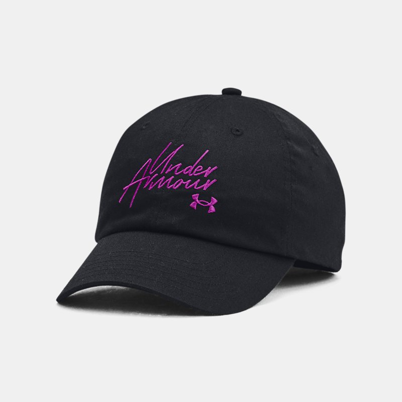 Women's Under Armour Favorite Hat Black / Mystic Magenta One Size